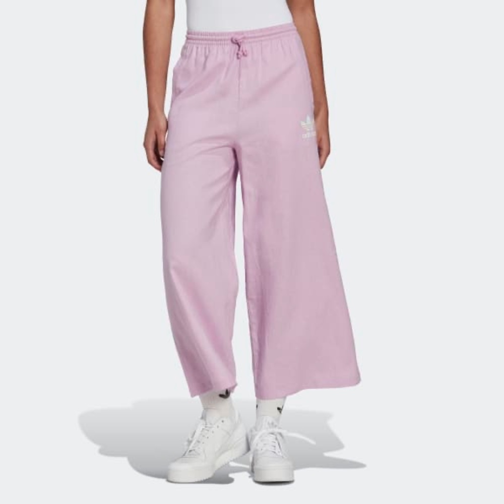 🆕ADIDAS 7/8 LINEN WIDE LEG PANTS‎